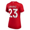 Camiseta de fútbol Liverpool 2023-24 Luis Diaz 23 Primera Equipación - Mujer